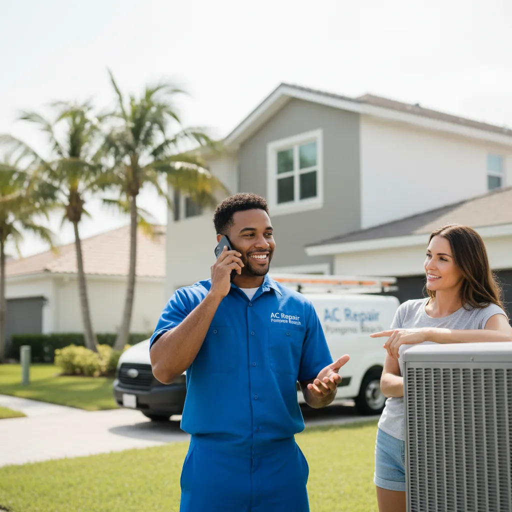 AC Repair Pompano Beach customer support in Magnolia